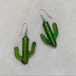 NEW Handmade Cactus Earrings